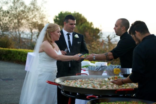 Paella buffet