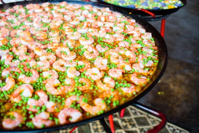 Outdoor event catering