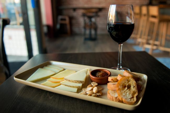 Wine and cheese pairing