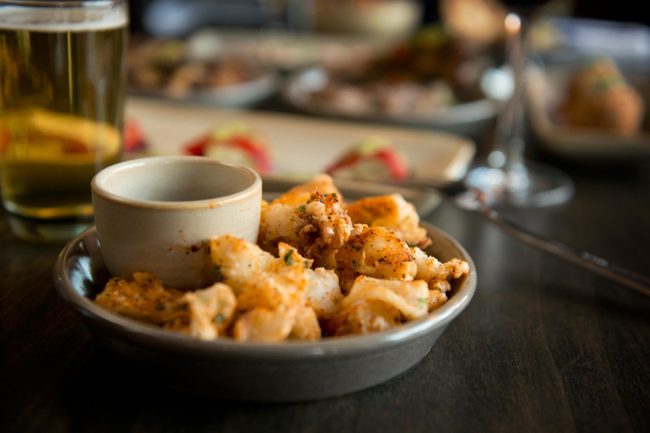 Calamari tapas