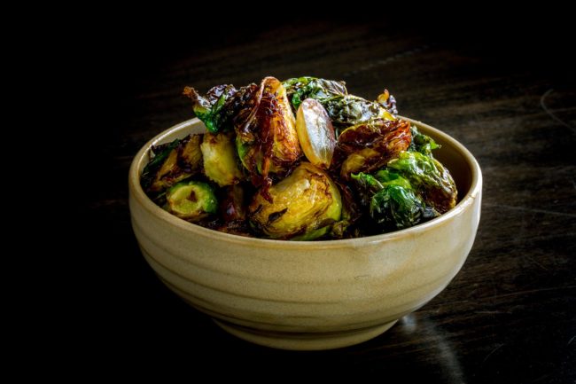 Bowl of brussel sprouts
