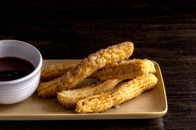 Churros con chocolate