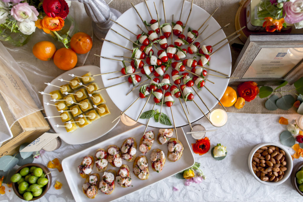 Wedding appetizers