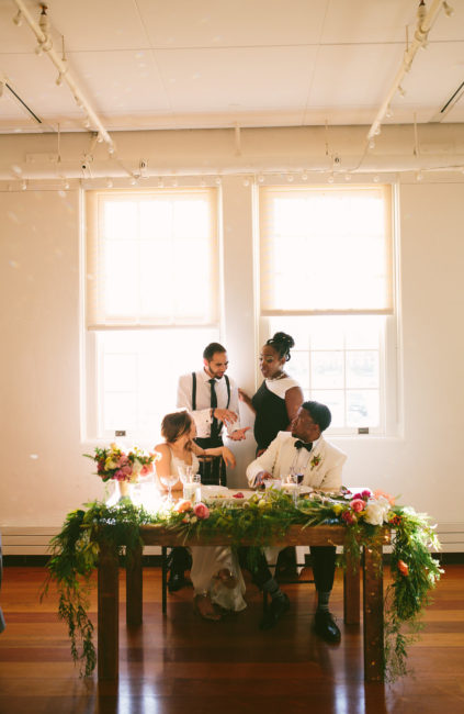 Wedding reception