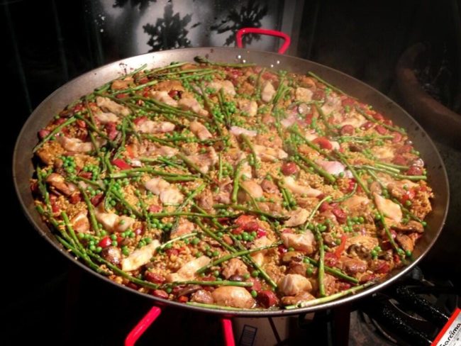 Tilapia paella