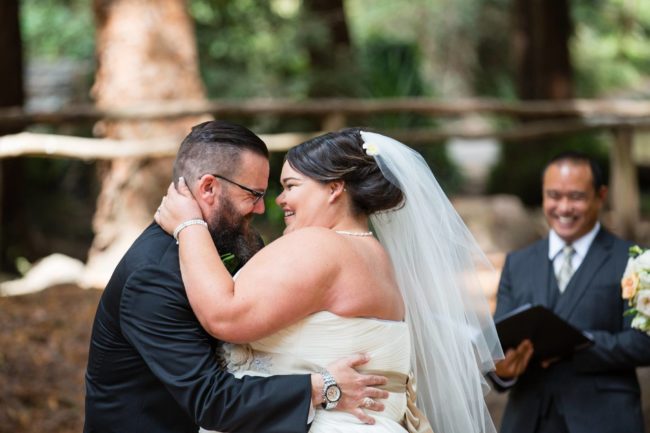 Wedding kiss