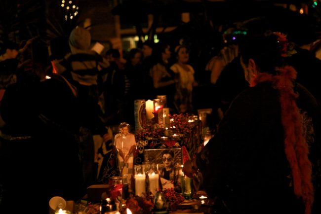 Dia de los Muertos altar