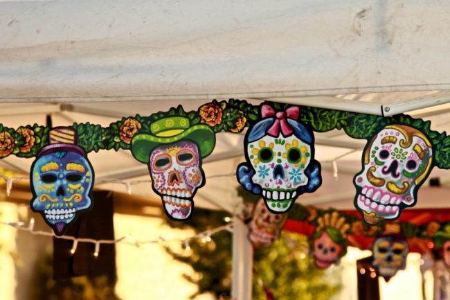 Dia de los Muertos skulls