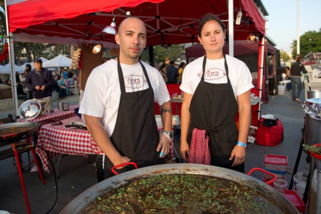 Paella at Jack London Square