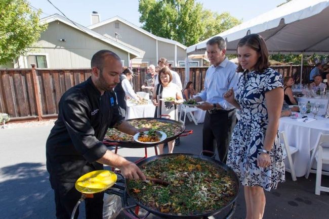 Backyard wedding caterer